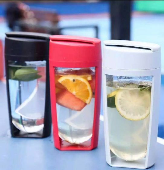 650 ml Shaker bottle mini blender cup for sport gym